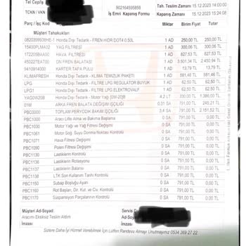 Mutluhan Otomotiv Yetkili Servis Deneyimim Ve Yaşadığım Sorunlar