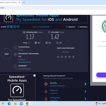 Sadenet İnternet Bağlantı Hatası