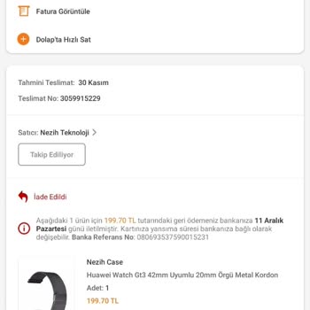 Trendyol Ürünü Göndermek Yerine İptal Etti Ve Puanlarım Silindi
