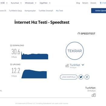 TurkNet Gecikmesiz Fatura Gecikmeli Lag Lı Pingli İnternet