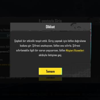 PUBG (Pubgmobile.com) Random Hesaba Girmek