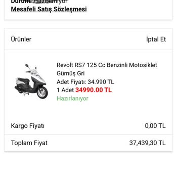 A101 Motor Belgelerim Gönderilmiyor.