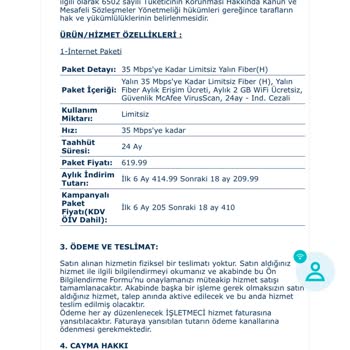 Türk Telekom'un Yanıltıcı Bilgilendirme Yapması