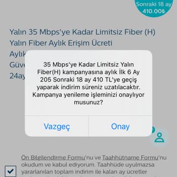 Türk Telekom'un Yanıltıcı Bilgilendirme Yapması