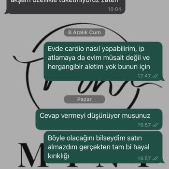 Marcus Greer Fitness Marcus Fitness İade Talebinin Kabul Edilmemesi