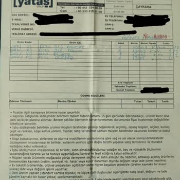 Enza Home Markalı Almış Olduğum Ürünlerim 117gün Geçti Teslim Edilmedi