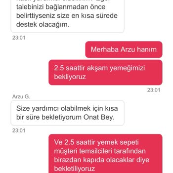 Yemeksepeti Ve Acıbadem McDonald's Siparişimi 3Saat Oyalayıp Getirmedi