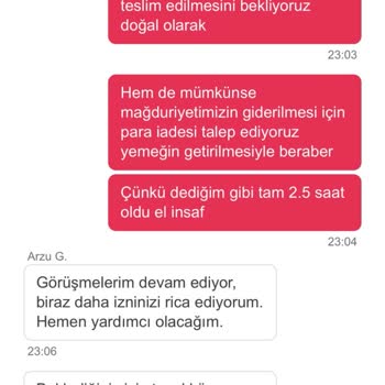 Yemeksepeti Ve Acıbadem McDonald's Siparişimi 3Saat Oyalayıp Getirmedi