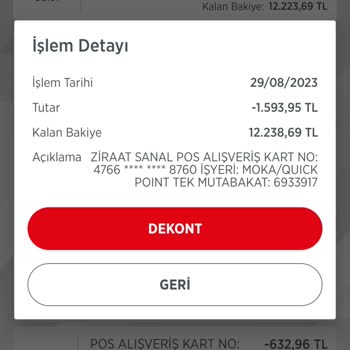 A101 Bilgim Dışında Para Çekme