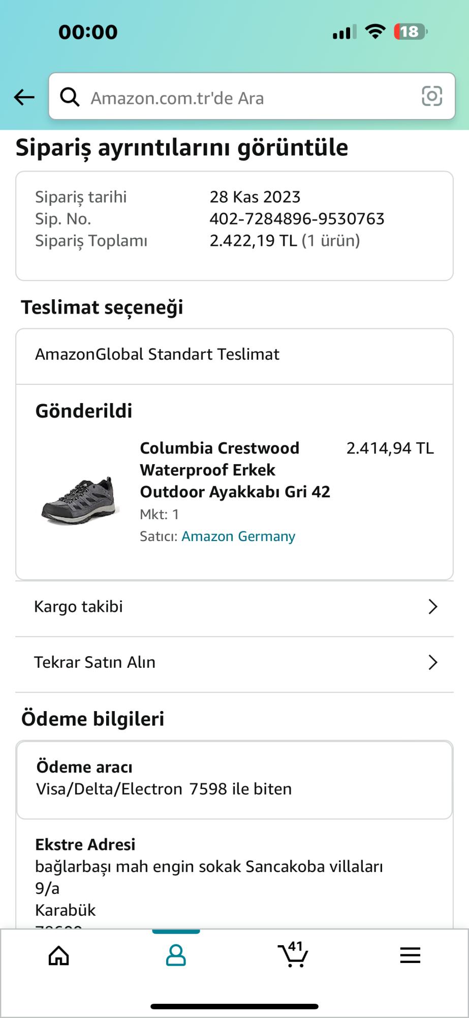 Amazon Creating A Refund Due To Cargo Not Delivering The Product Xolvie