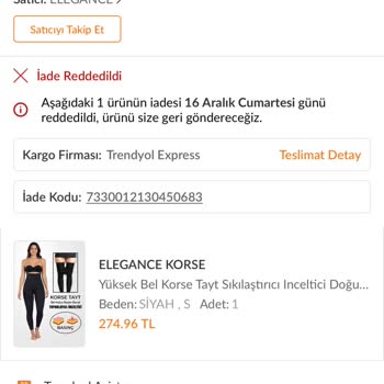 Trendyol Elegance Korse Yırtık Ürün