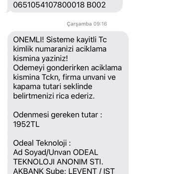 Ödeal Ücretini Verdiğimiz Cihazdan Ödealı Silmek İçin Para Talep Ediyorlar