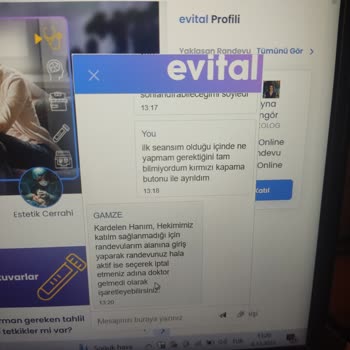 Evital Psikolog Seansımda Yaşadığım Mağduriyetin Çözülmesini İstiyorum