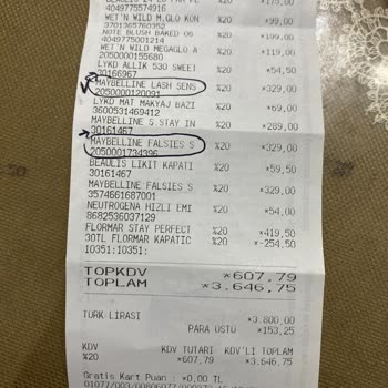 Gratis Ürünlerim Kayıp Rimelim Kayıp