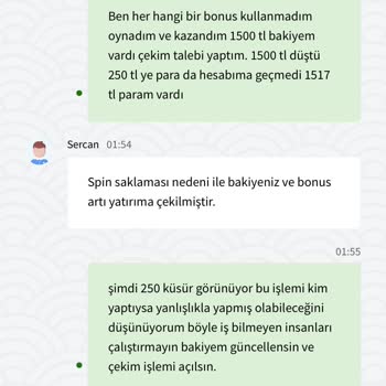Bayspin Bonus Sorunu Ve Çekim Engeli Yaşadım