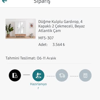 Vivense Ürün Geç Teslim Ediyor