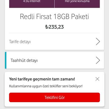 Vodafone 4 Ayda %190 Zam Uyguladı