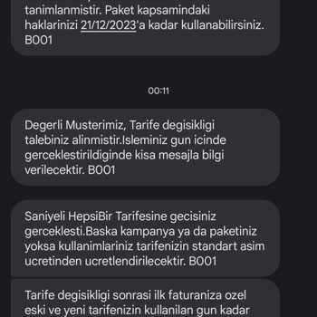 Türk Telekom Emniyet 5GB Tarifesi