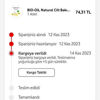 Vodafone Her Şey Yanımda Aldığım Ürün 40 Gündür Ulaşmadı