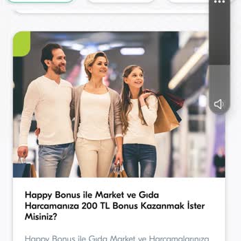 Türkiye Finans Market Harcamalarından Kazanılan Bonusları Yüklemiyor