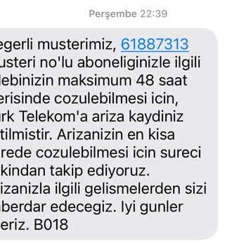 Turkcell Superonline Hizmet Vermiyor.