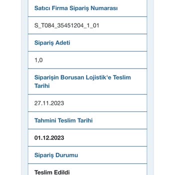 Borusan Lojistik Kargocu Televizyonu Kapıya Bırakıp Evrak İmzalatmadan Gitmiştir