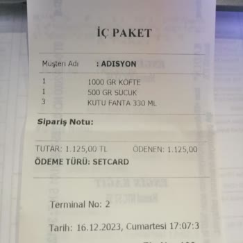 Köfteci Yusuf Fiyat Karmaşası. (! )