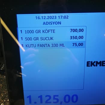 Köfteci Yusuf Fiyat Karmaşası. (! )