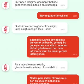Tıkla Gelsin Geciken Ve Eksik Sipariş Hayal Kırıklığı