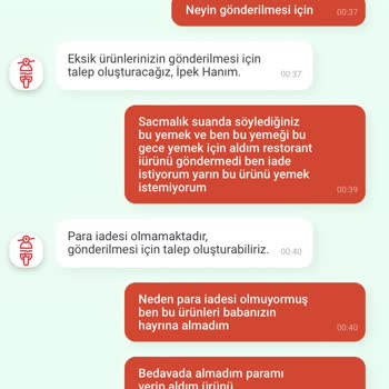 Tıkla Gelsin Geciken Ve Eksik Sipariş Hayal Kırıklığı