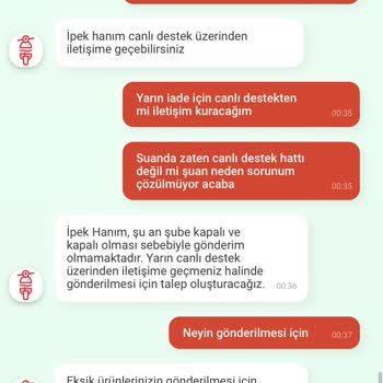 Tıkla Gelsin Geciken Ve Eksik Sipariş Hayal Kırıklığı