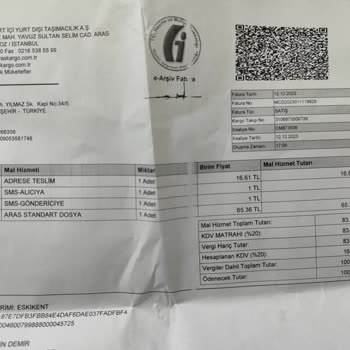 Aras Kargo Güvenlik Açığı Sipariş Kargolama