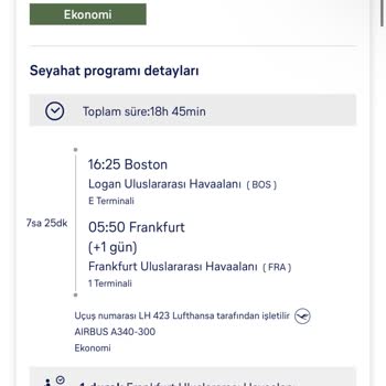 Lufthansa Sistemi Çalışmıyor İşlem Yapamıyorum.