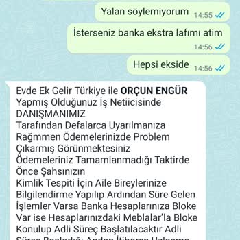 Tutku_kurumsalpaketleme Ek İş Niyetiyle İnsanları Aldatma