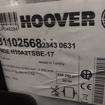 Hoover Marka Çamaşır Kurutma Makine Kurulumu İçin Servis Talebi