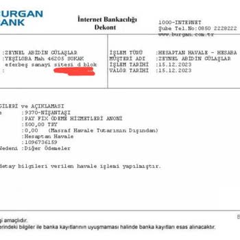 Payfix Transferim Gerçekleşmedi Maillerime Cevap Alamıyorum