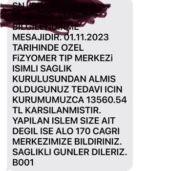Fizyomer Sorumsuz Bir Kliniktir