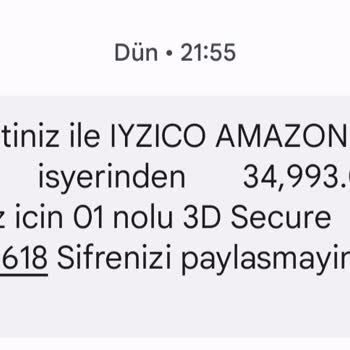 Amazon Karttan Para Çekilmesi