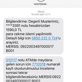 VakıfBank ATM Leri Hep Mi Sıkıntılı Olmak Zorunda!?