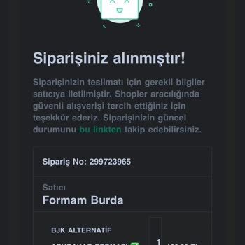 Shopier Formam Burada Mağduriyeti