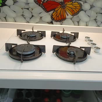 Bosch Marka Cam Ankastre Set Ocağı Paslanması