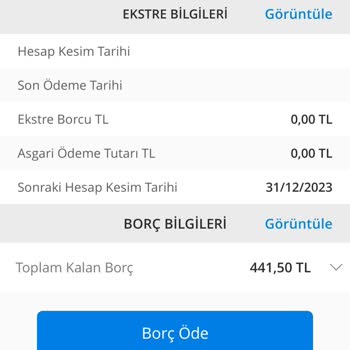 Denizbank Yıllık K. Kartı Aidatı