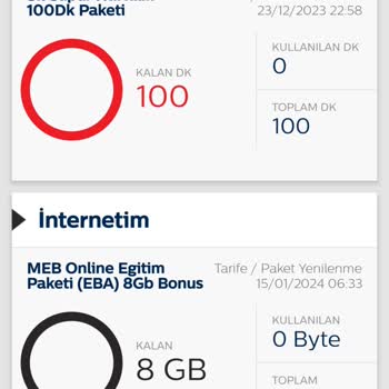 Bimcell İnternet Üzerinden Paket Satın Alma