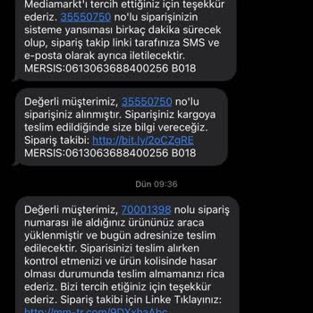 Media Markt Ürün Teslim Edememe