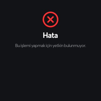 Papara Yetkin Yok Sorunu