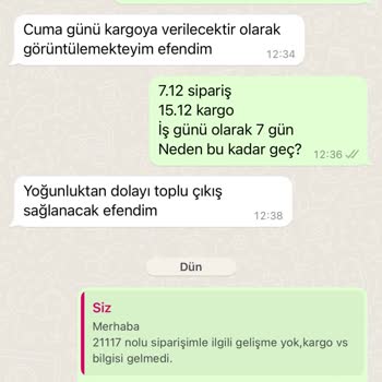 Arya Gross Ürün Tedarik Yalanı