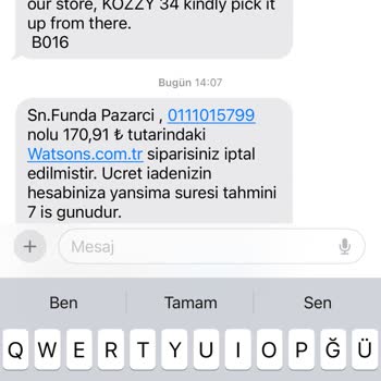 Watsons Yanlış Ve Yalan Bilgiler