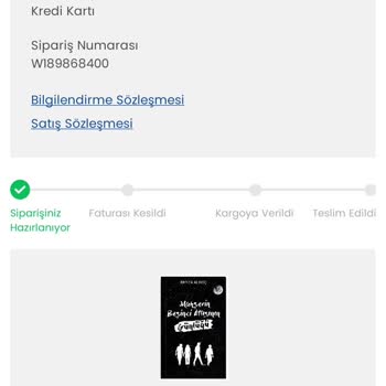 Dnr Kitap Siparişi Kargoya Geç Vermesi