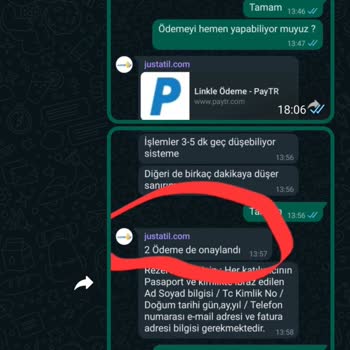 Justatil.com Tur Rezervasyonunda Büyük Hayal Kırıklığı