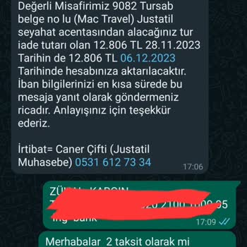 Justatil.com Tur Rezervasyonunda Büyük Hayal Kırıklığı